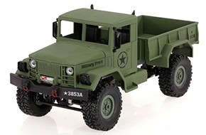 WPL B-1 1/16 2.4G 4WD Off-Road RC Military Truck Rock Crawler Army Car