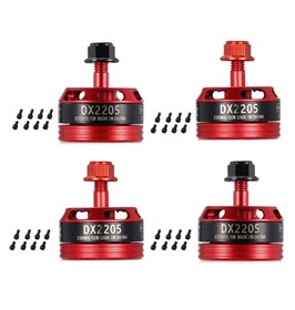GoolRC 25A ESC BLHeli_S Oneshot125 Multishot and DX2205 2300KV Brushless Motor Kit for Racing Quadcopter