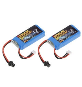 2pcs GoolRC 7.4V 1200mAh 25C LiPo Battery for JJR/C H26 H26D H26G H26W H26WH 