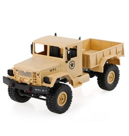 WPL B-1 1/16 2.4G 4WD Off-Road RC Military Truck Rock Crawler Army Car